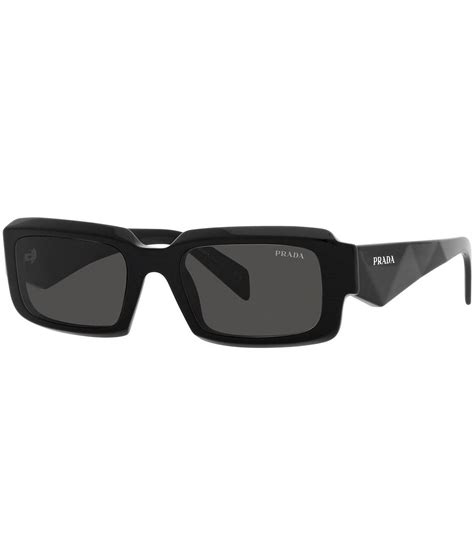 Prada Unisex PR 27ZS 54mm Rectangle Sunglasses 